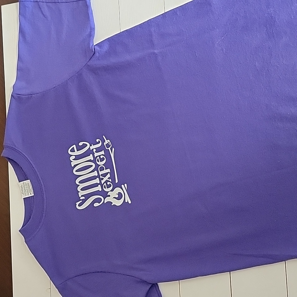 Camping T-shirt - Size Medium